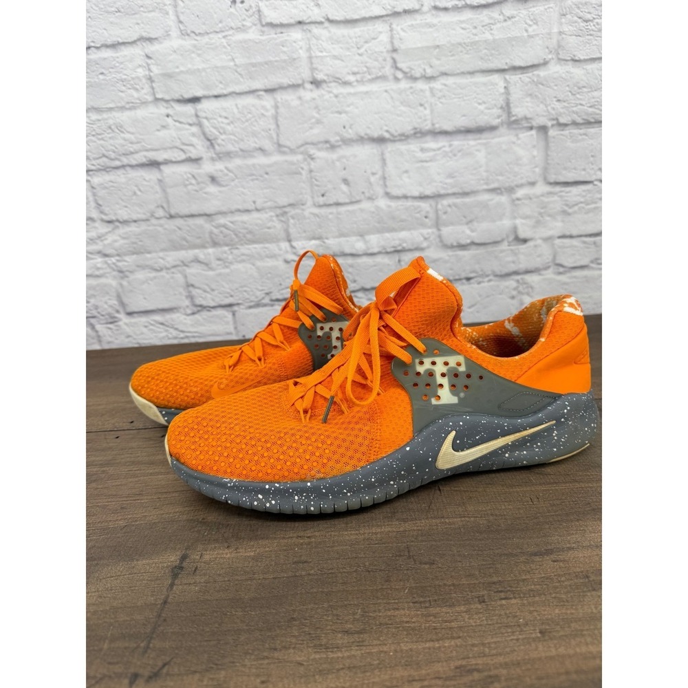 Nike Free TR V8 Tennessee Vols Mens Training Shoes Orange Grey Size 13 Rocky Top